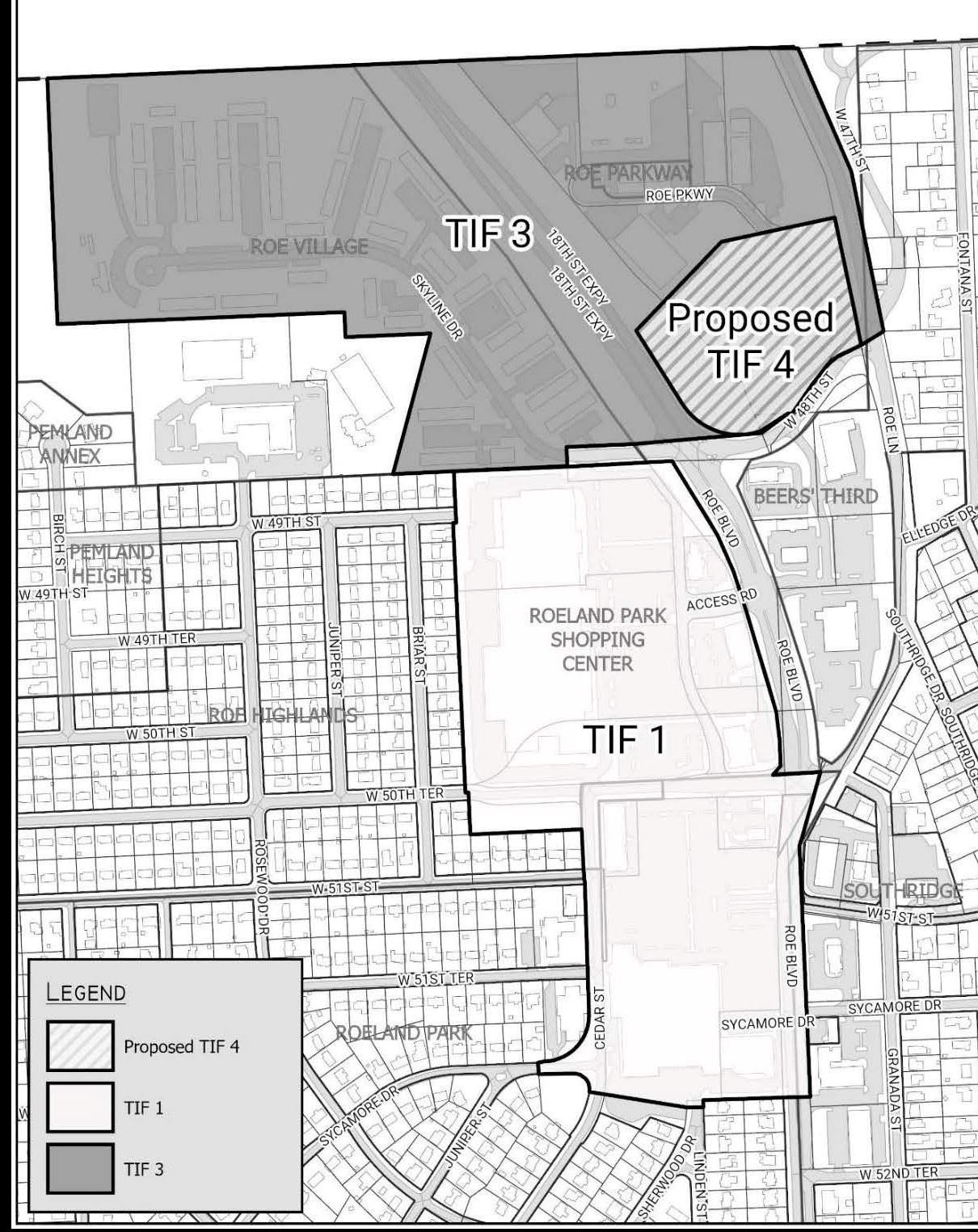Roeland Park TIF Map Updated